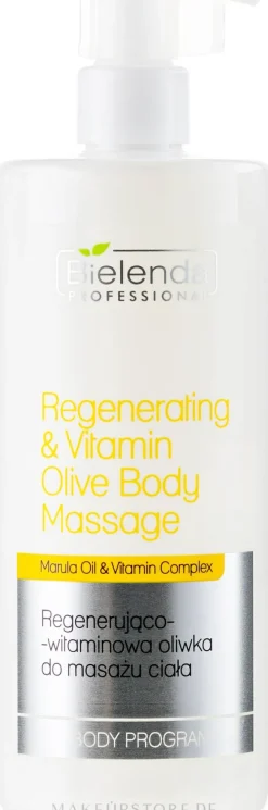 Regenerierendes Massageöl Olivenöl und Vitamine