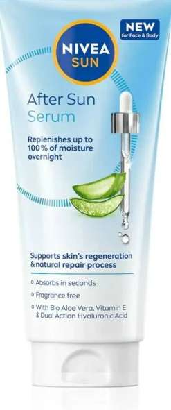 Regenerierendes Serum nach dem Sonnenbad
