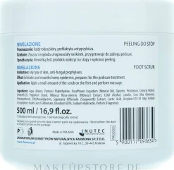 Regenerierendes und erfrischendes Fußpeeling