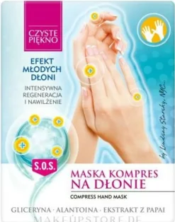 Regenerierende und feuchtigkeitsspendende Handmaske mit Papaya-Extrakt 2 St.