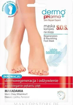 Regenerierende und nährende Fußmaske