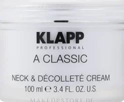 Reichhaltige Hals- und Dekolletécreme Vitamin A, E und F