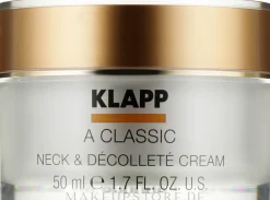 Reichhaltige Hals- und Dekolletécreme Vitamin A, E und F