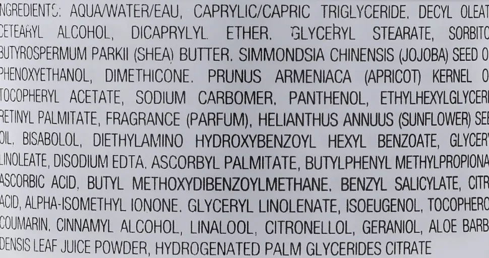Reichhaltige Hals- und Dekolletécreme Vitamin A, E und F