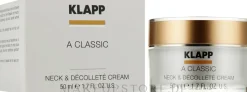 Reichhaltige Hals- und Dekolletécreme Vitamin A, E und F