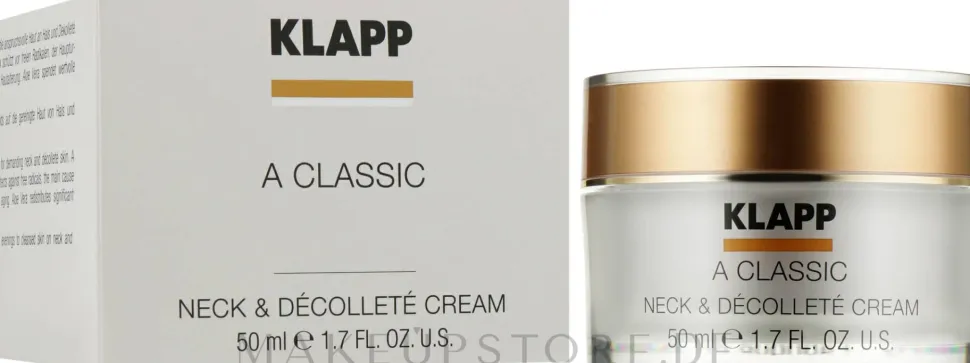 Reichhaltige Hals- und Dekolletécreme Vitamin A, E und F
