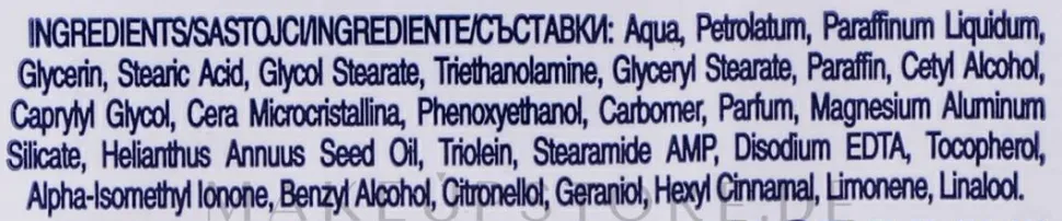 Reichhaltige, nährende und feuchtigkeitsspendende Körpercreme