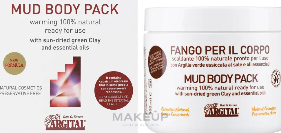 Reiner Körperschlamm aus dem Toten Meer
