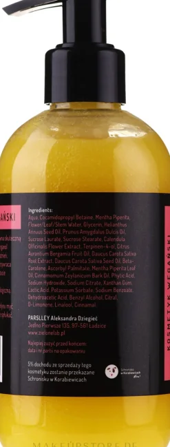 Reinigende Creme für die Intimhygiene mit Ringelblumenextrakt