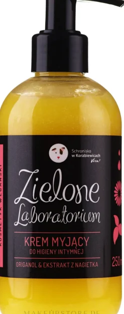 Reinigende Creme für die Intimhygiene mit Ringelblumenextrakt