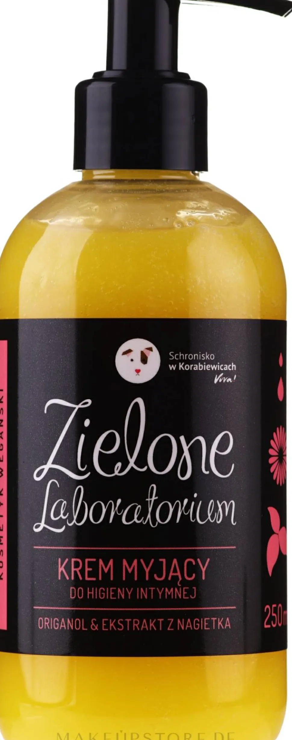 Reinigende Creme für die Intimhygiene mit Ringelblumenextrakt