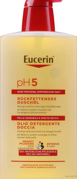 Reinigendes Duschöl für trockene und empfindliche Haut