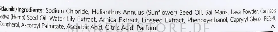 Reinigendes Fußpeeling mit Salz aus dem Toten Meer und vulkanischer Lava