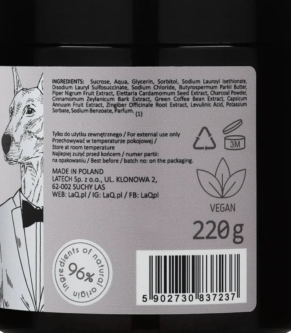 Reinigendes Peeling für Männer
