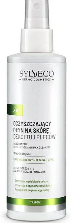 Reinigungsfluid für Dekolleté und Haut bei Akne