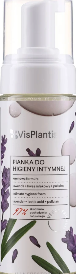 Reinigungsschaum für die Intimhygiene mit Lavendel, Milchsäure und Pullulan