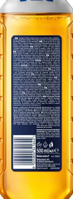 Revitalisierendes Duschgel für Haar, Körper und Gesicht mit Koffein
