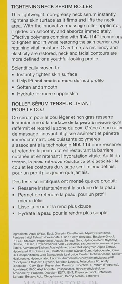 Roller-Serum für den Hals