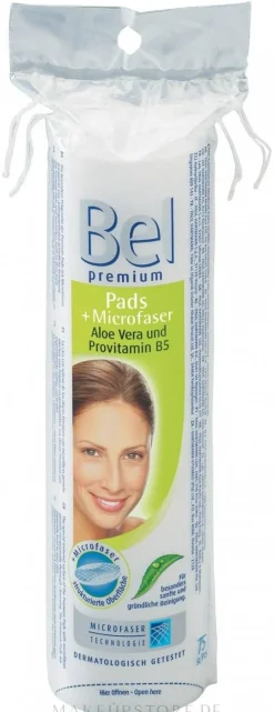 Runde Kosmetikpads mit Aloe Vera