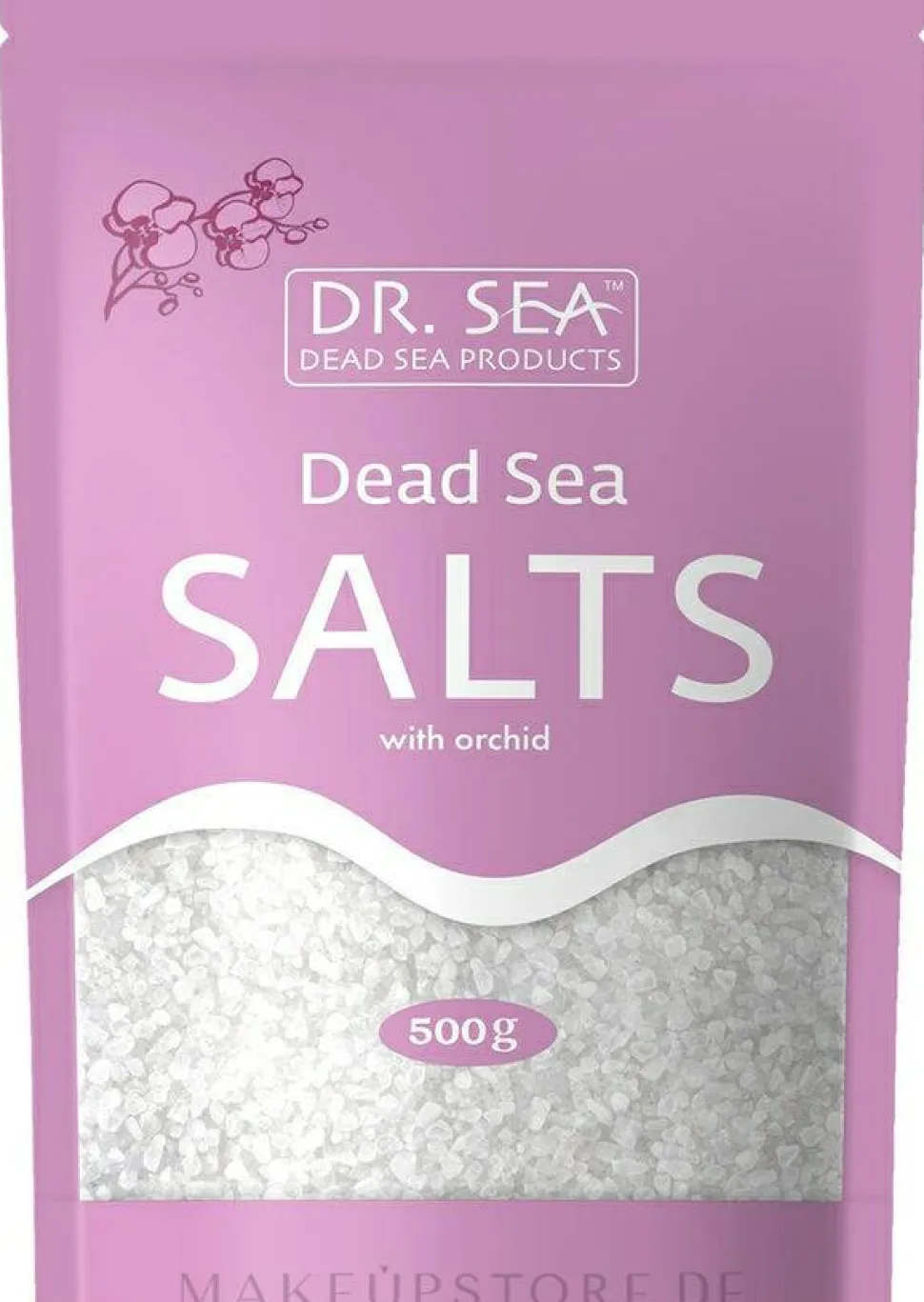 Salz aus dem Toten Meer mit Orchideenextrakt