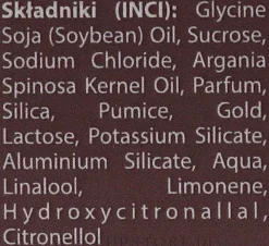 Salz-Zucker-Peeling mit Arganöl und Ziegenmilch für den Körper
