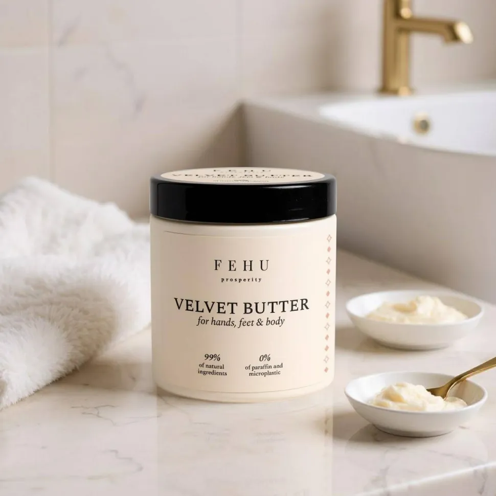 Samtige Hand-, Fuß- und Körperbutter