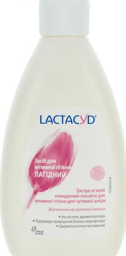 Sanfte Emulsion für die Intimhygiene für empfindliche Haut