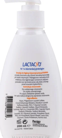 Sanfte Emulsion für die Intimhygiene mit Pumpspender