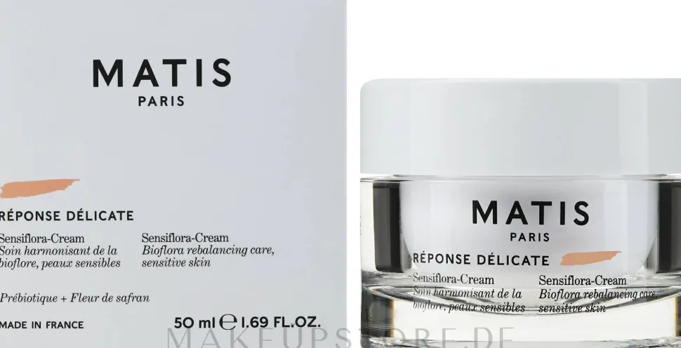 Sanfte Gesichts- und Dekolleté-Creme für empfindliche Haut