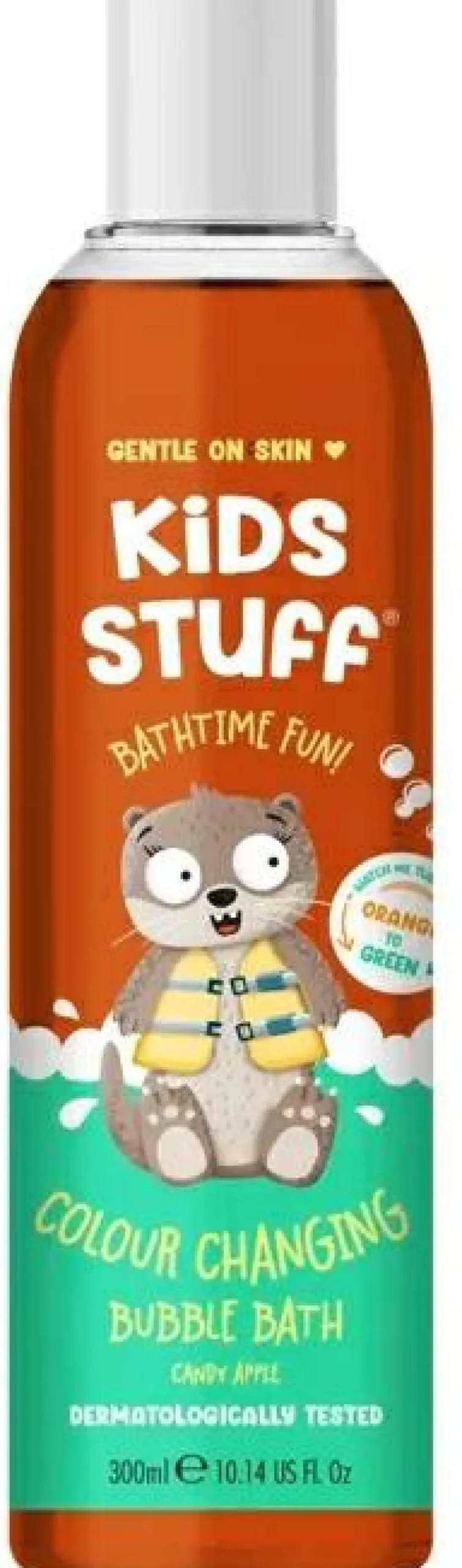 Sanfter Badeschaum für Kinder orange-grün