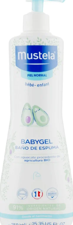 Sanfter erfrischender Badeschaum für Babys