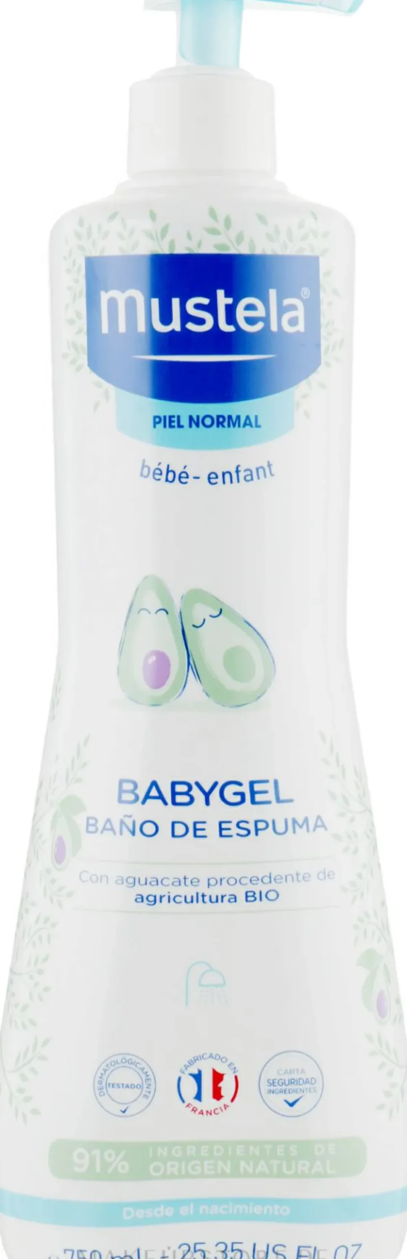 Sanfter erfrischender Badeschaum für Babys