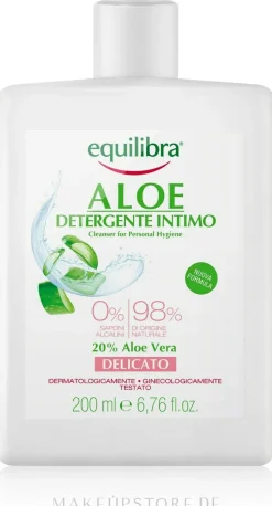 Sanftes Gel für die Intimhygiene mit Aloe Vera