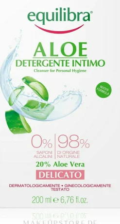 Sanftes Gel für die Intimhygiene mit Aloe Vera