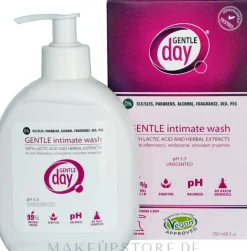 Sanftes Gel für die Intimhygiene mit Milchsäure und Kräuterextrakten