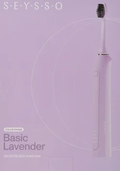 Schallzahnbürste violett