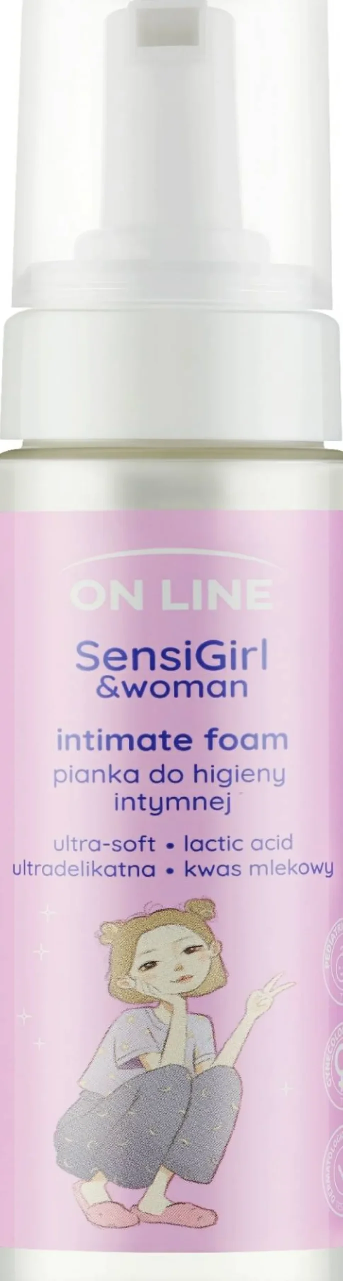 Schaum für die Intimhygiene