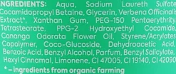 Schaumgelee zum Baden Eisenkraut und Ylang-Ylang