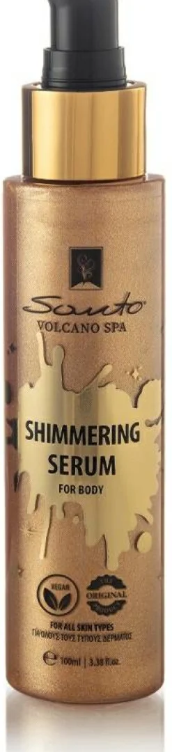 Schimmerndes Serum für den Körper