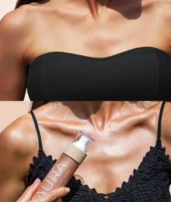 Schimmerndes Spray mit Peptiden für Gesicht, Körper und Haar