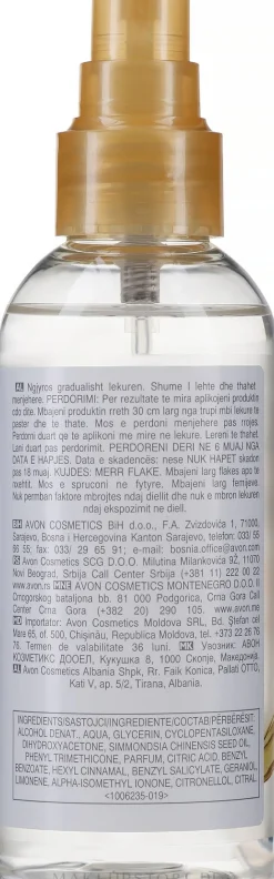 Schimmer-Spray mit leichtem Selbstbräuner