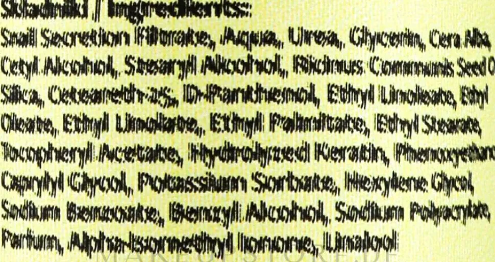 Schneckenschleimcreme für Hals und Dekolleté