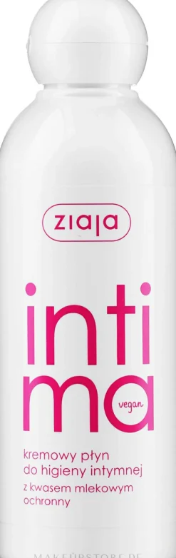 Schützende cremige Intimpflege-Emulsion mit Milchsäure