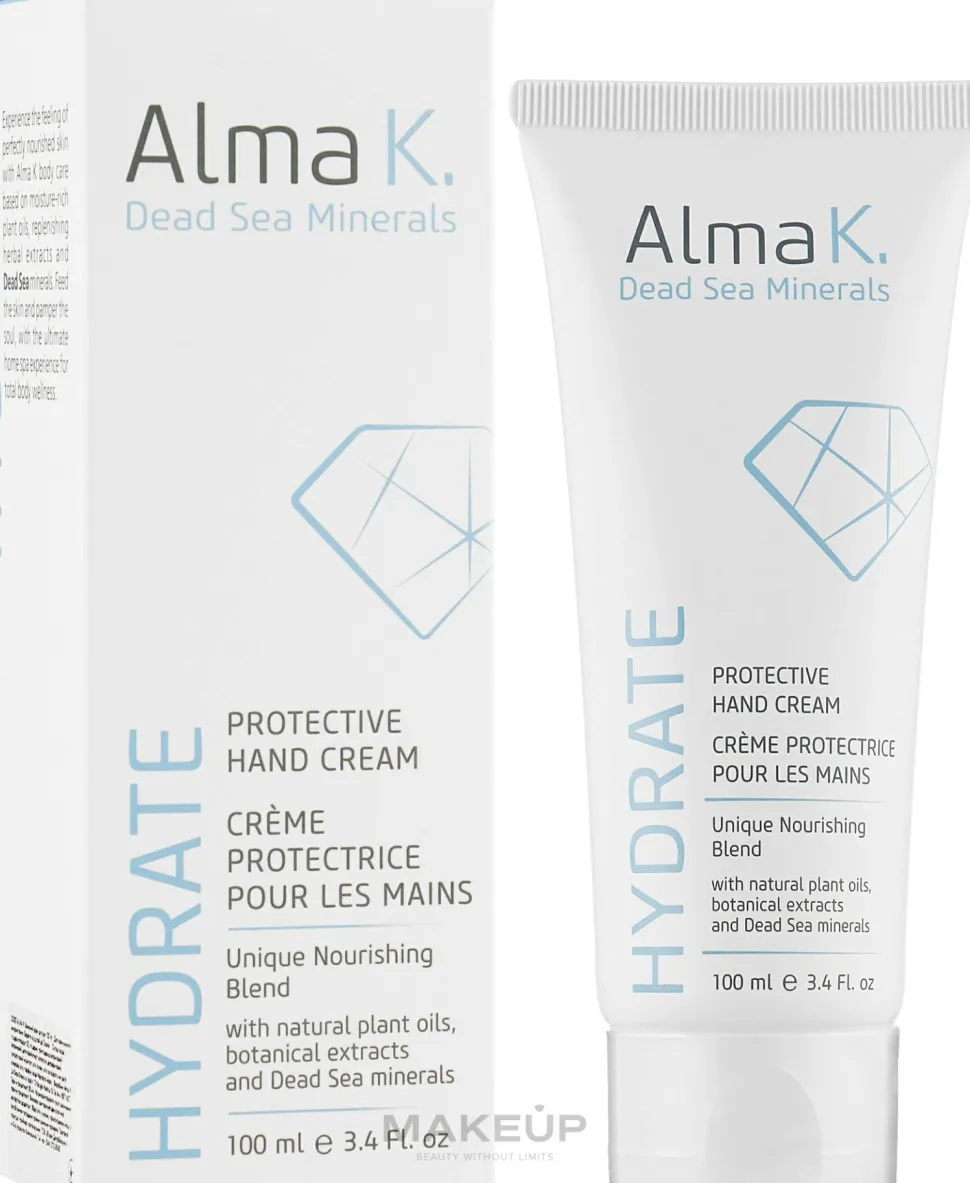 Schützende Handcreme mit Mineralien aus dem Toten Meer und Vitaminen