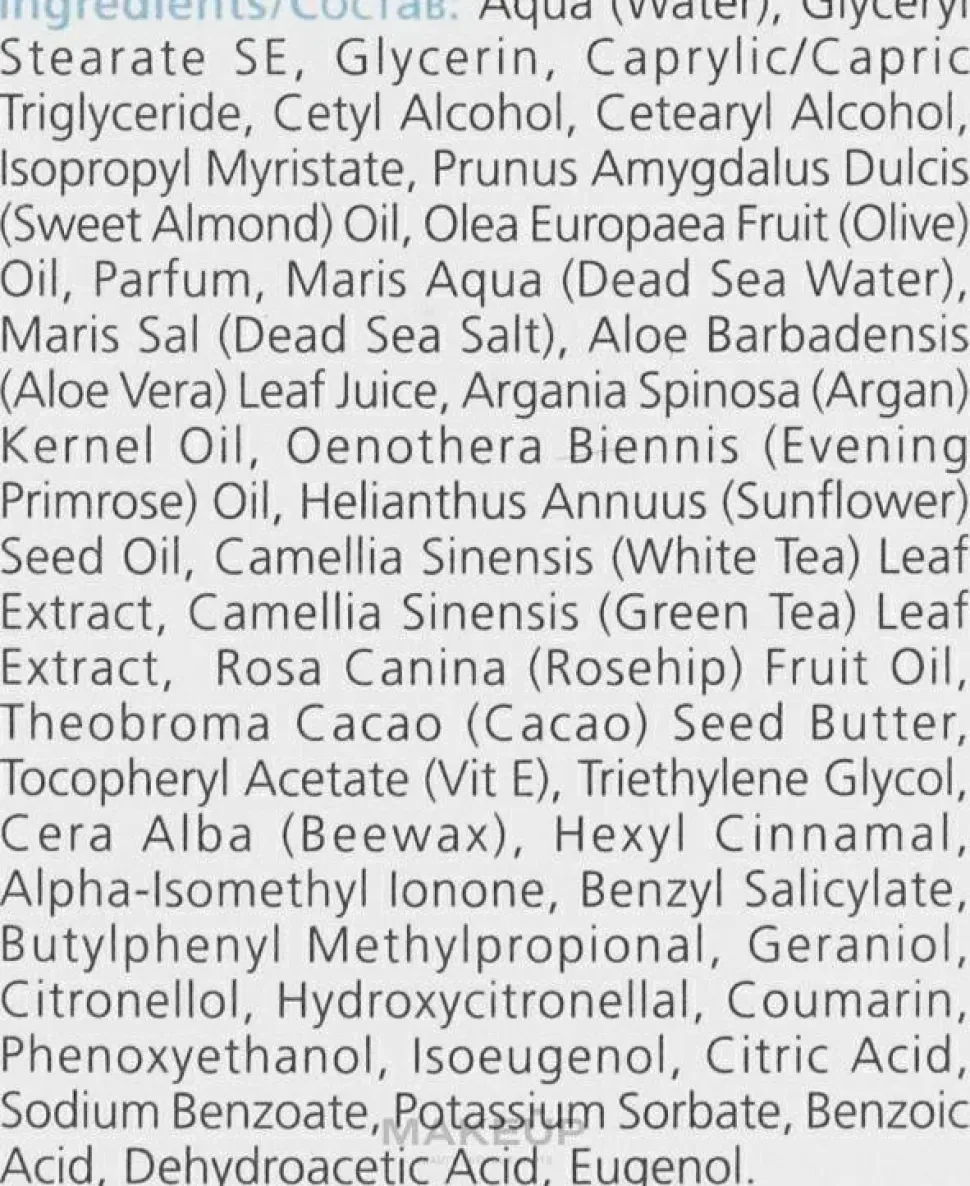Schützende Handcreme mit Mineralien aus dem Toten Meer und Vitaminen