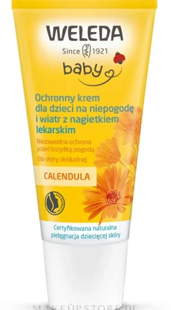 Schützender Wind- und Wetterbalsam mit Ringelblume für Babys und Kinder