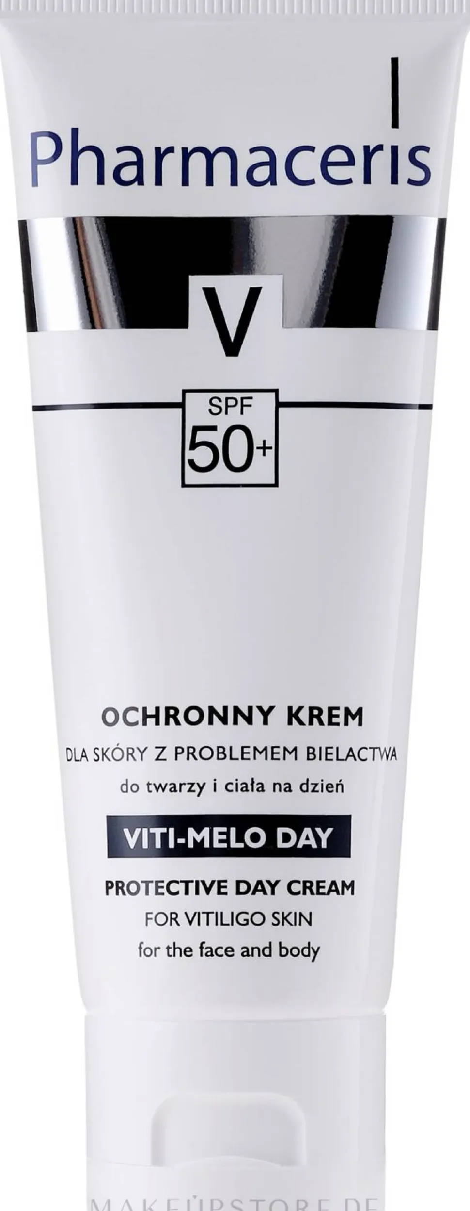 Schützende Tagescreme für Haut mit Vitiligo SPF 50+