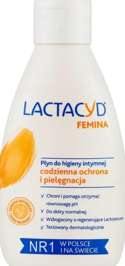 Schützende und pflegende Emulsion für die Intimhygiene
