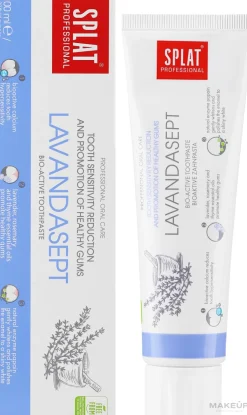 Schützende Zahnpasta mit Lavendel-, Thymian- und Rosamrinöl
