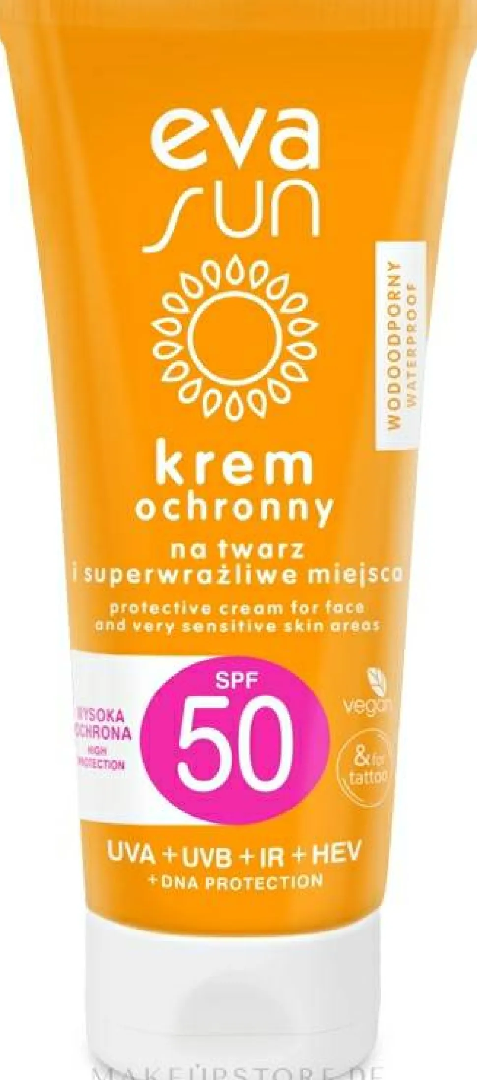 Schutzcreme für das Gesicht mit Bernstein-Biokomplex und Vitamin E